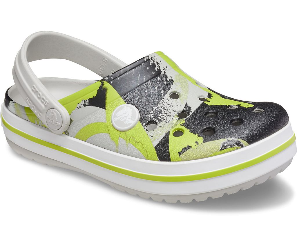 crocs Crocband Ombreblock Clog Kids Pearl Weiß Croslite Größe: 22/23 Normal
