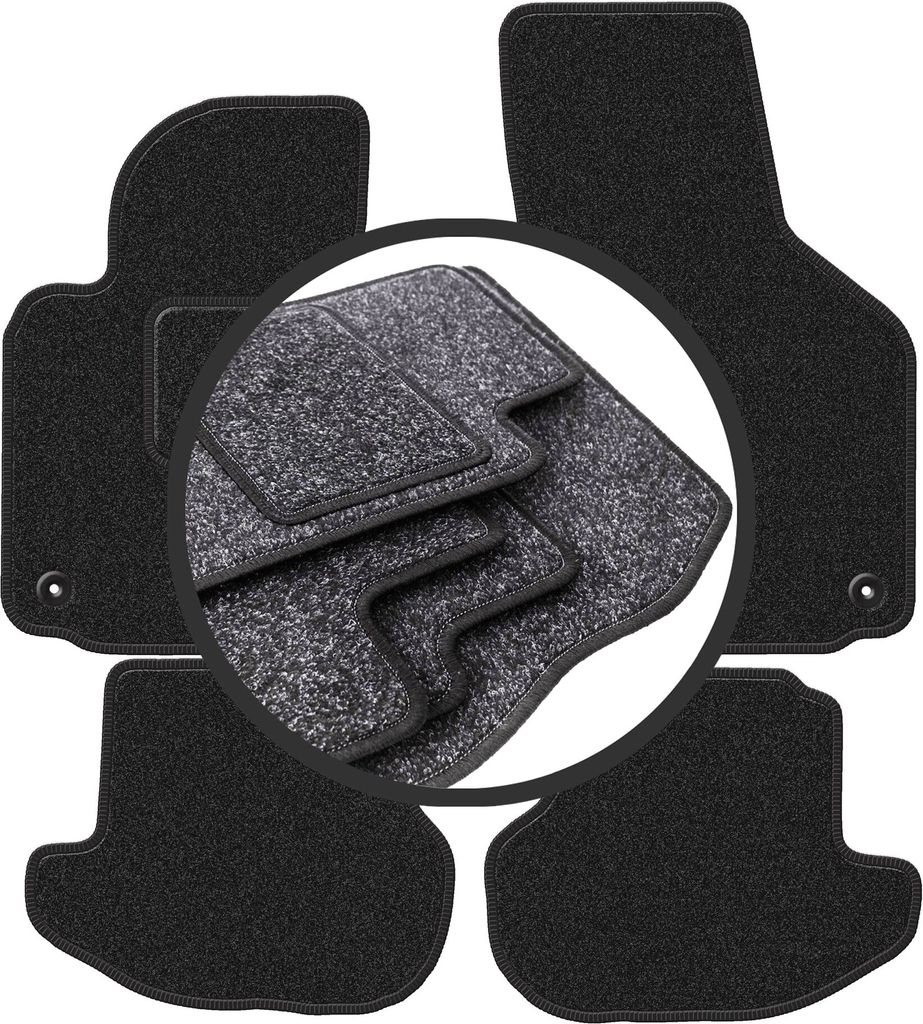 ANTHRA Autofußmatten für: Volkswagen Eos Cabrio (2005-2015)