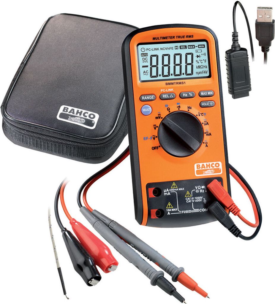 Bahco Multimeter Orange  Orange One Size Produktbild 
