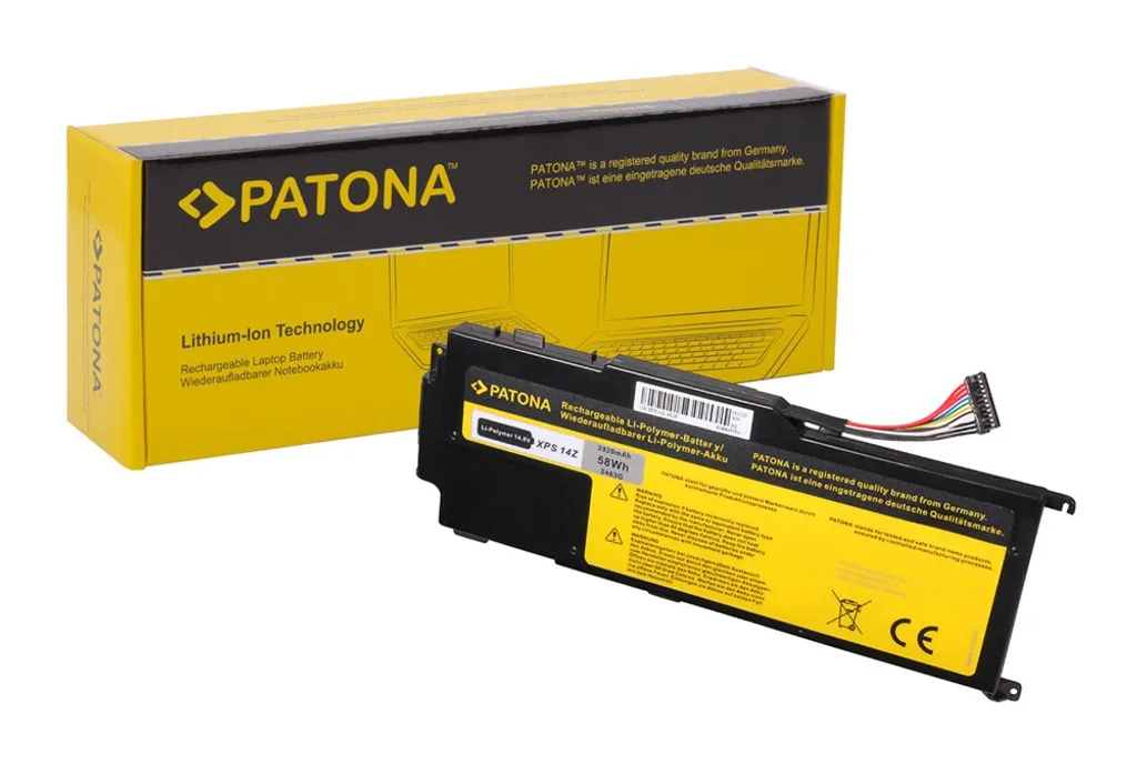 Batterie Compatible Dell XPS 14Z Ultrabook L412x Longue Durée de Vie 58Wh