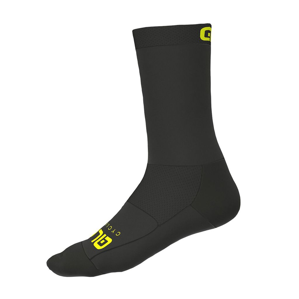Alé Klassische Fahrradsocken - TEAM - Schwarz M