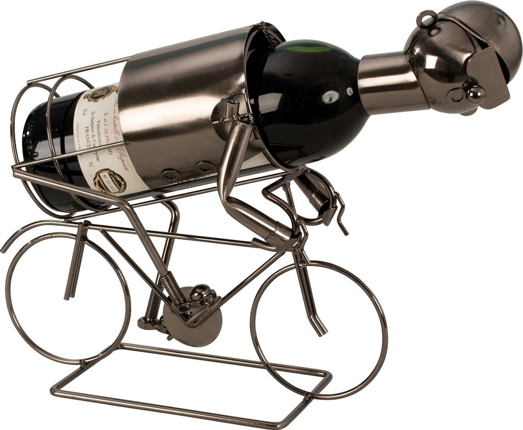 Flaschenhalter Metall Rennrad 24,5 cm Flaschenständer Produktbild 