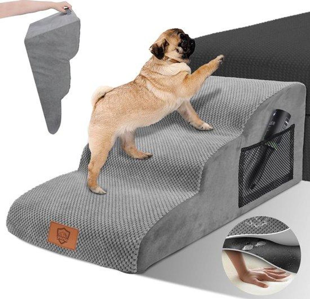 Wasserdichte Hundeleiter, tragbar, waschbar, Leiter für kleine Hunde, für Bett, Sofa