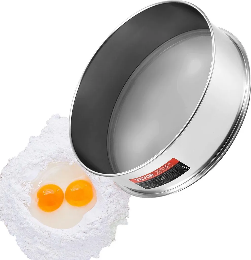 Tamis de cuisine pour pâtisserie 80 mesh inox pour farine et sucre glace