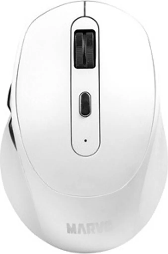 Mouse Marvo WM106W WH Bianco - Wireless per Laptop e Tablet