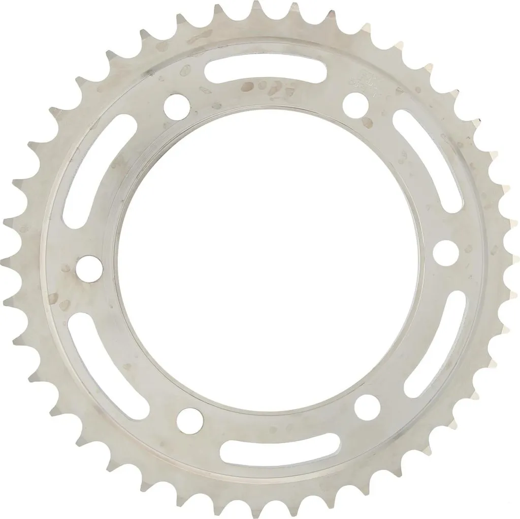 Couronne arrière de transmission 525 RK 5631 en acier robuste 42 dents