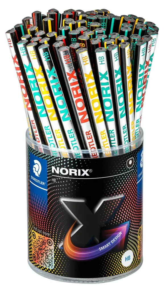 STAEDTLER 181 KP72 Étui de 72 Crayons de Couleur Norix 100% PEFC