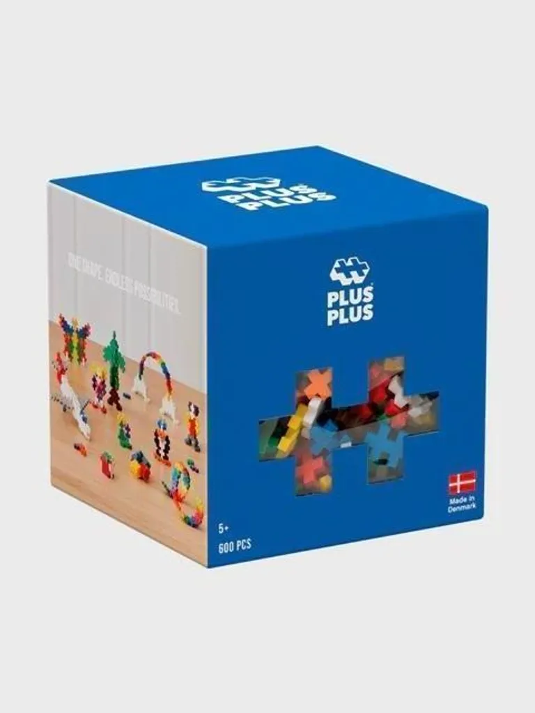 Plus-Plus Basic 600 Pièces 3310 Construction 2D et 3D Multicolore 600el - 9