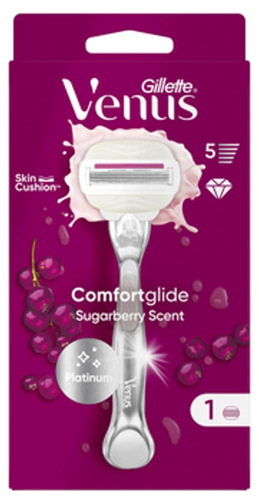 Gillette - Venus ComfortGlide Sugarberry - Dámský holicí Produktbild 