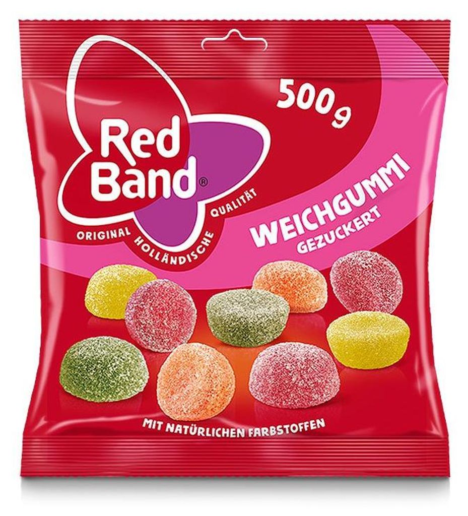 Red Band Weichgummi gezuckert 500g Produktbild 