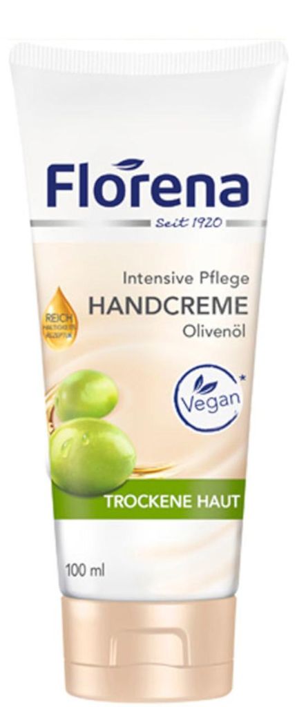 6x Florena Handcrème 100ml Olijfolie Tube Produktbild 