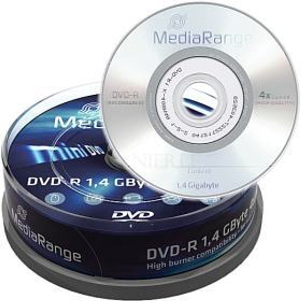 MediaRange MR450, DVD-RW, Tortenschachtel, 10 Stück(e), 4,7 Produktbild 