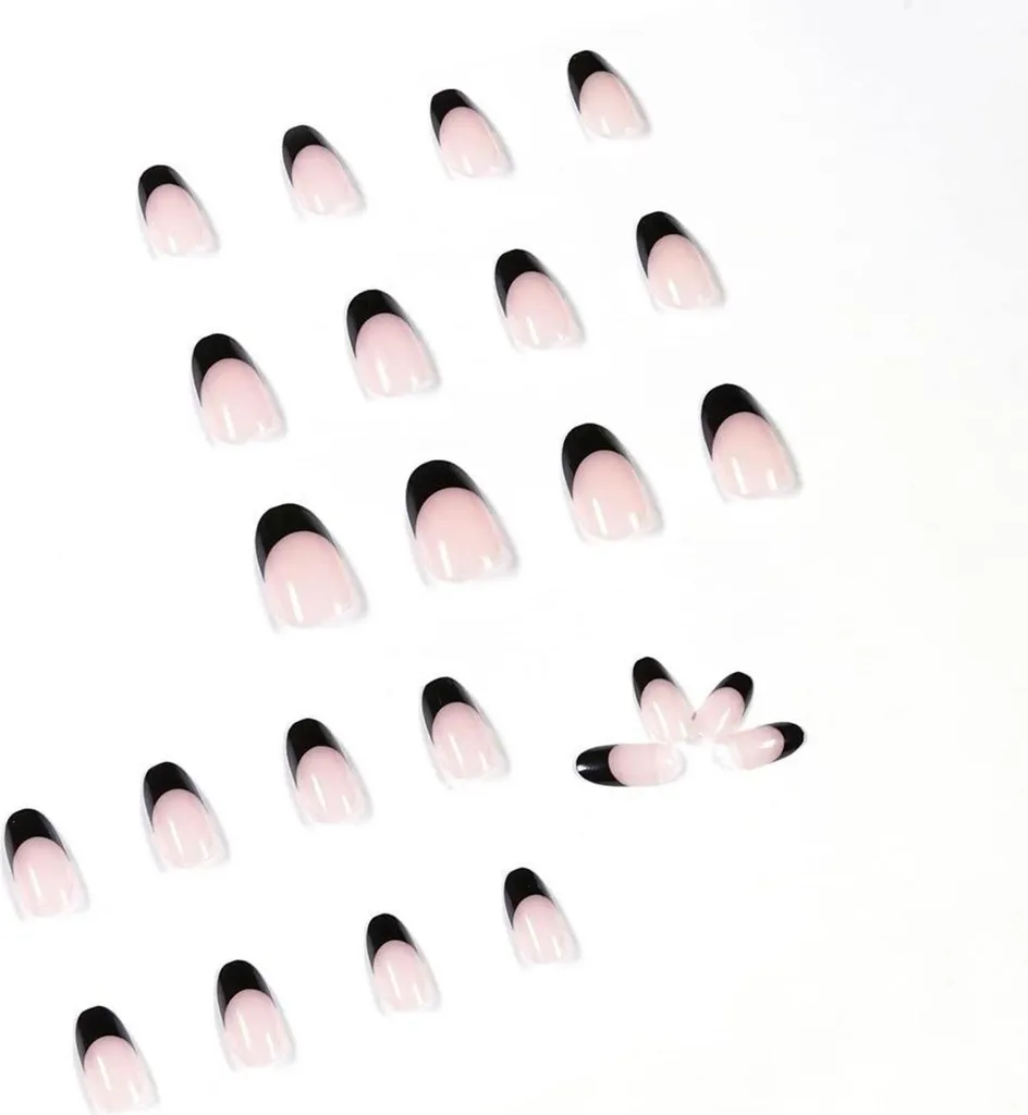 Faux Ongles Courts Noirs : Solution Anti-Casse pour Manucure Durable - 4