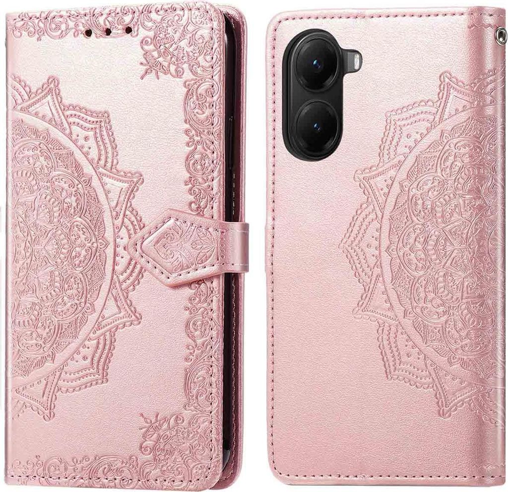 imoshion Mandala Klapphülle Xiaomi Poco X7 Pro - Rosé gold
