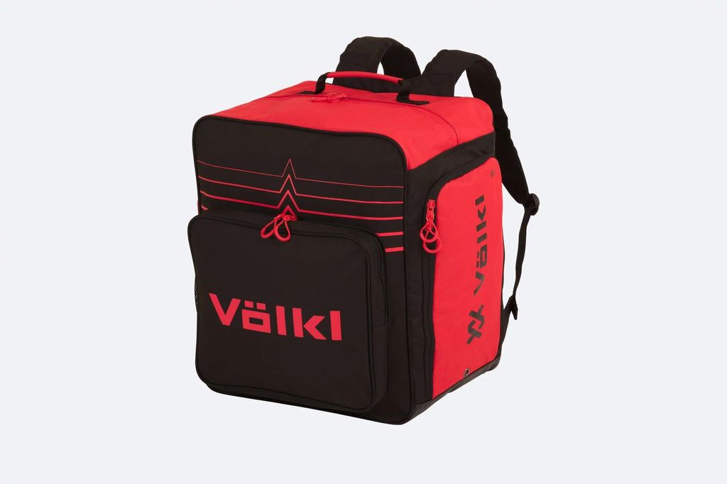 Völkl Race Boot & Helmet Backpack Skischuhtasche/rucksack mit Helmfach rot NEU 0