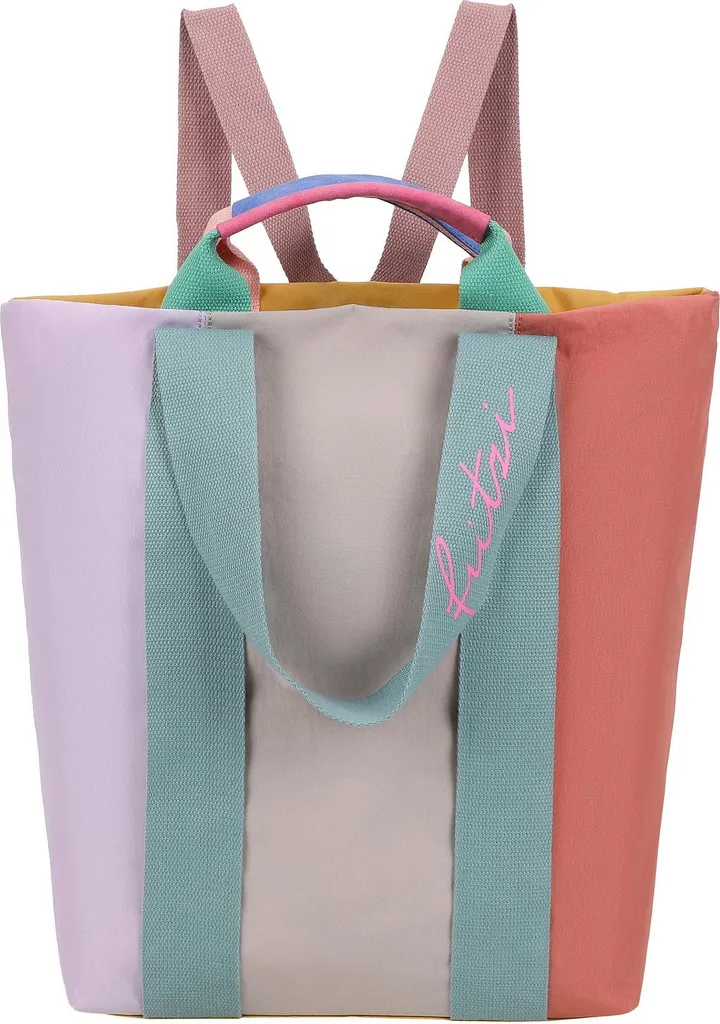 Sac à dos et sac à main Shopper Lighty Multi pour femme au design coloré