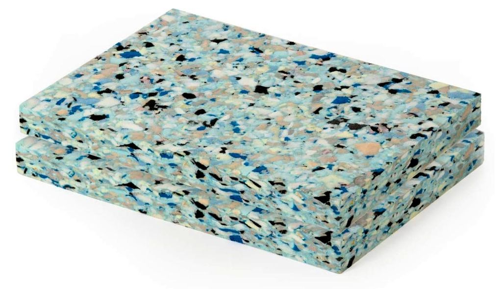 Yoga-Block aus Schaumstoff, 2,5 cm länger (Doppelpack)