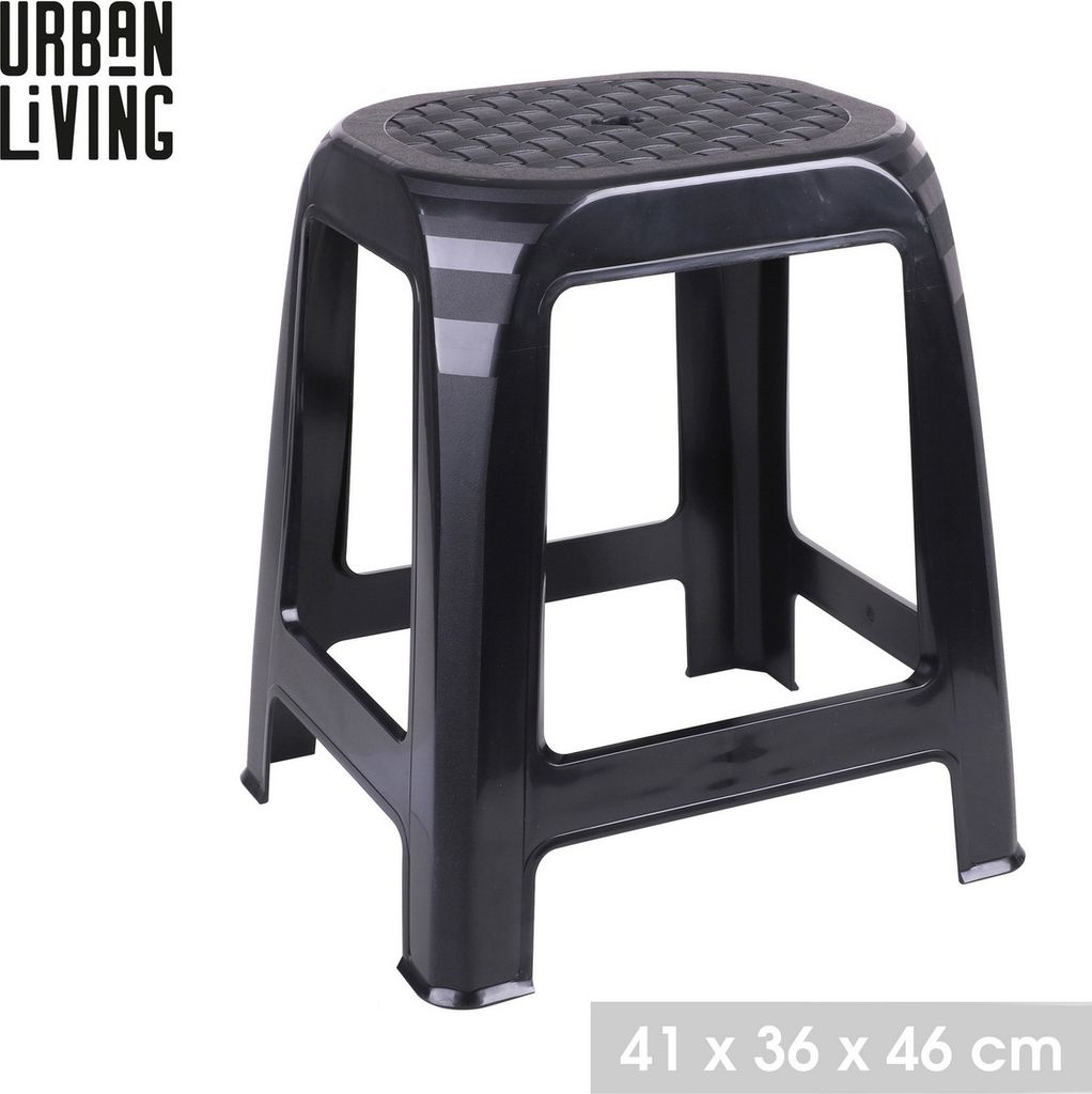 Tabouret en plastique Urban Living Tabouret 41 x 36 x 46 cm Image du produit 