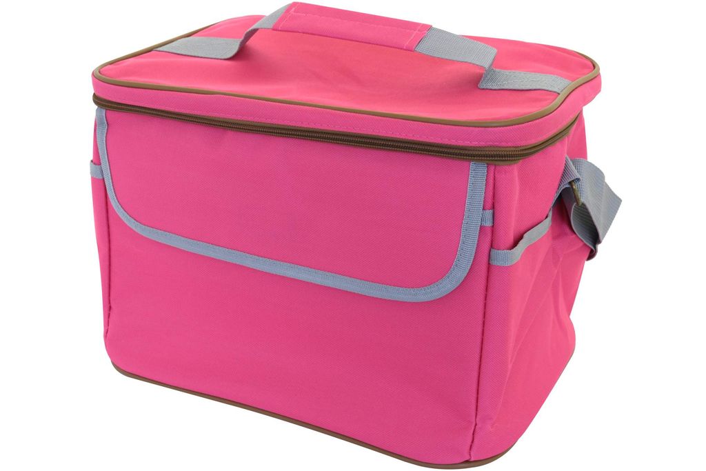Kühltasche Premium pink 19 Liter 23 x 35 x 24 cm faltbar Produktbild 