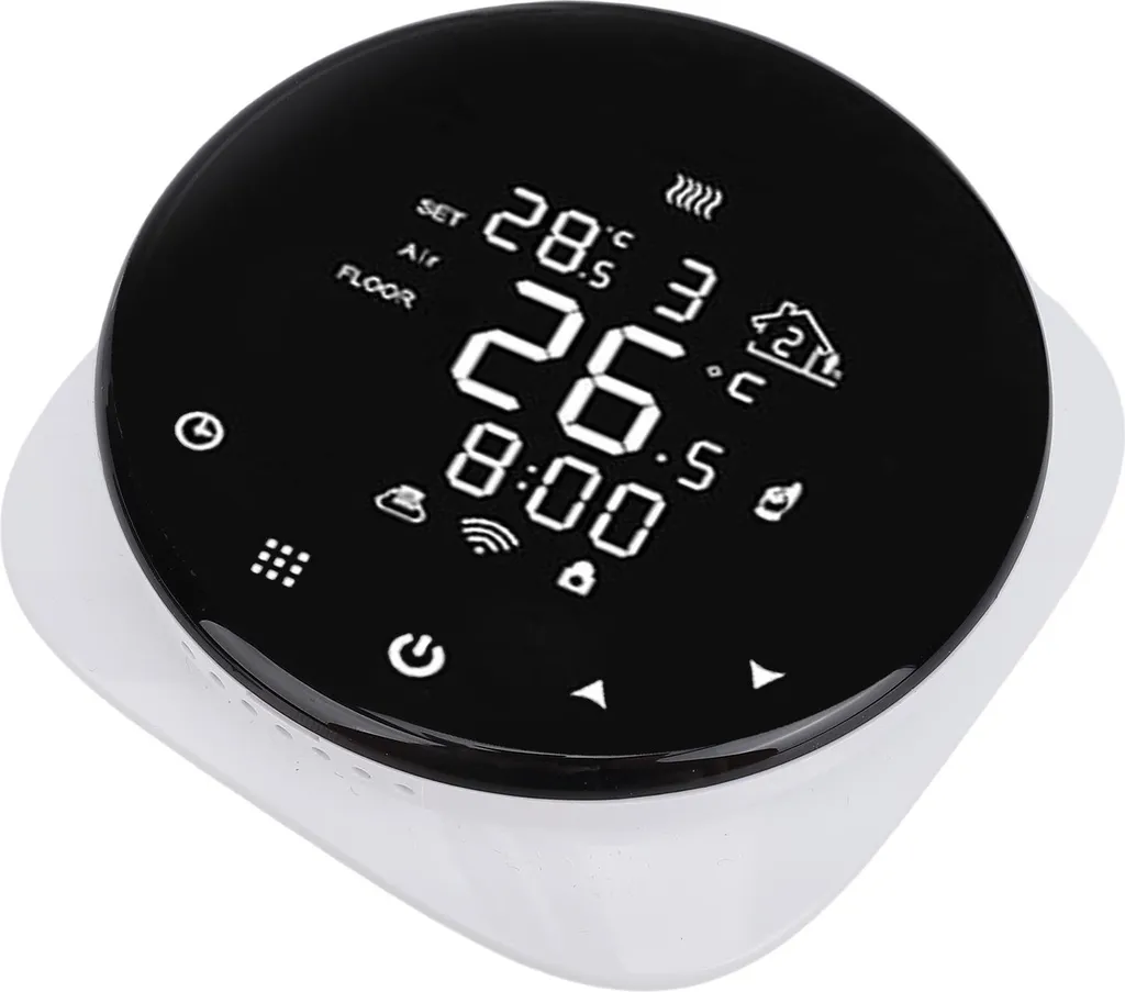 Thermostat connecté programmable à distance via smartphone pour chauffage