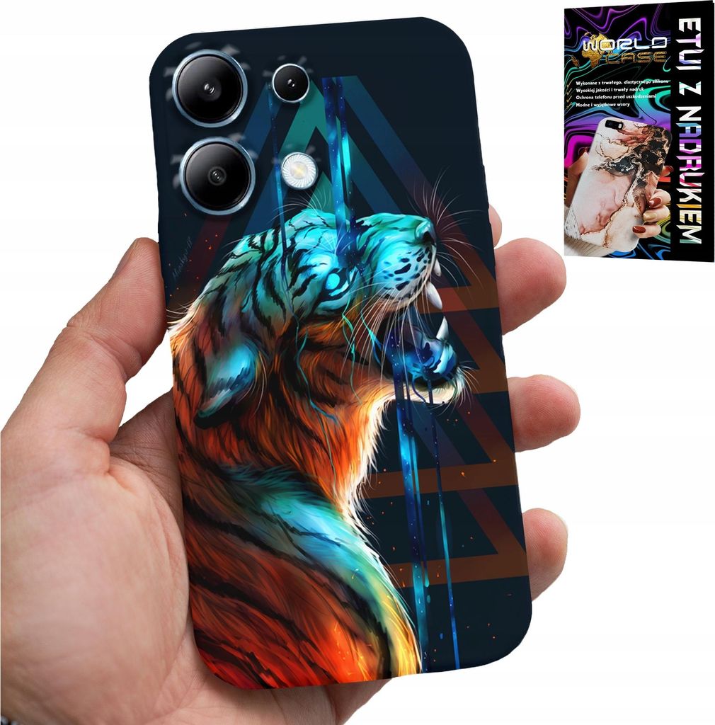Etui Für Xiaomi Note 13 Pro 4G - Tiger Men's Case Designs, Etui