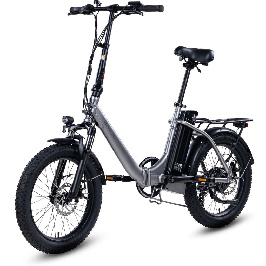 SAXXX E-Bike, Metron Faltrad Tiefeinsteiger Elektrofahrrad, 468Wh integrierter Akku, Mittelmotor 250W, Shimano 7-Gang,City E-Bike
