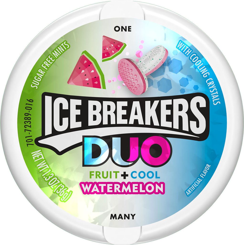 Ice Breakers Mints Duo Watermelon (8 x 36g)