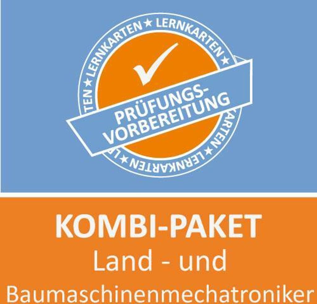 Kombi-Paket Land - und Baumaschinenmechatroniker /in. Prüfung