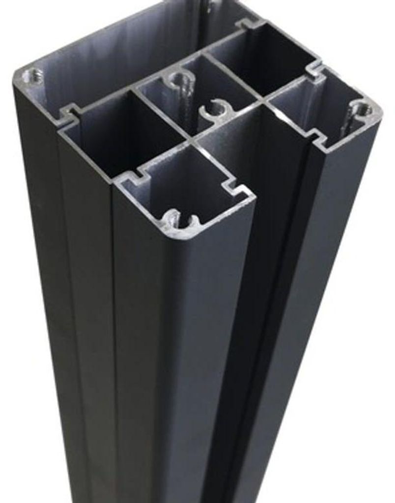 UNIVERSO Anthrazit Eck Und Zwischenpfosten, Aluminium Produktbild 