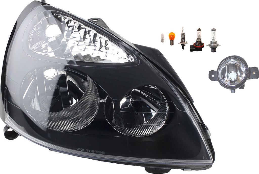 Johns, Scheinwerfer Osram Night Breaker Laser passend für Renault Clio BB BC CB R 7701051770 260108120R 7701054063 8200002470 2615089925 26150AU325 B