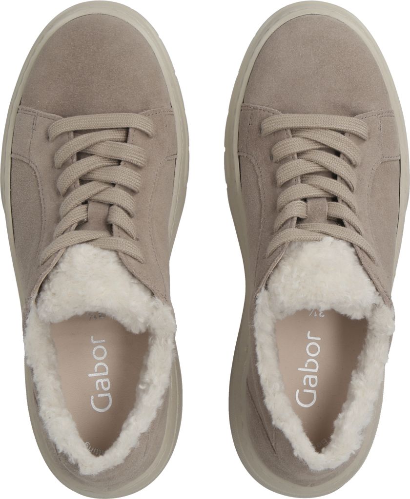 Gabor Plateau Schnürschuhe Damen 31383831333834 Beige 39 EU Produktbild 55