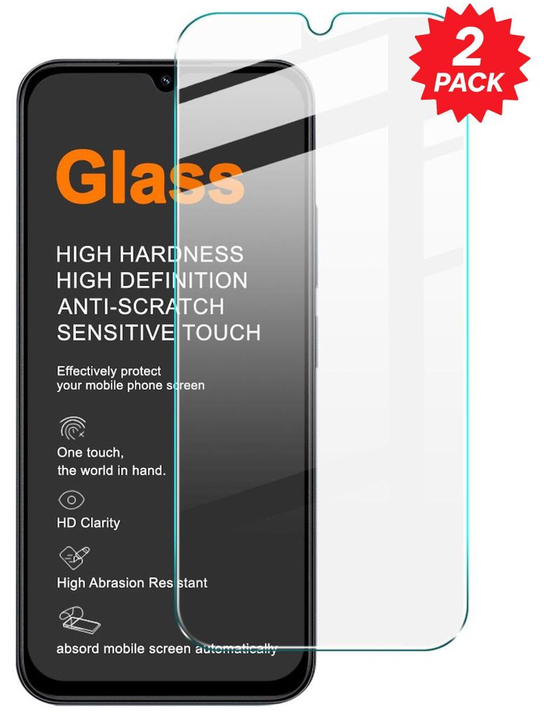 2x Schutzglas Displayschutz für Xiaomi Redmi A7 Pro 9H Hartglas Schutz