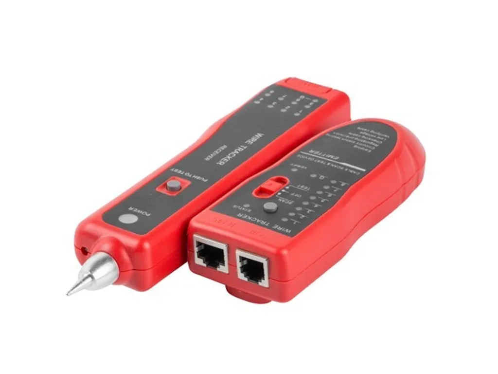 Testeur de câble Ethernet Lanberg NT-0501 pour maintenance LAN Noir
