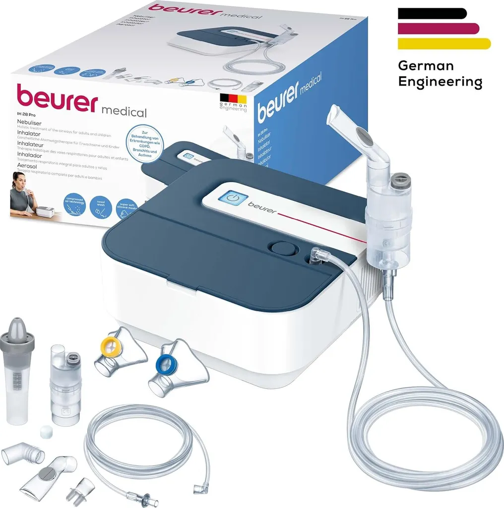 Inalatore Professionale Beurer IH 55 | Performance 0.35ml/min Respiro - 26