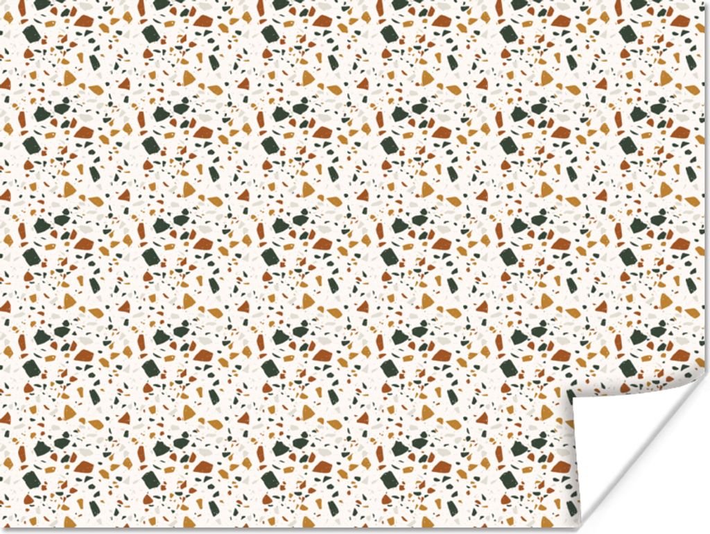 MuchoWow Poster Terazzo - Muster - Struktur 160x120 cm - Foto Plakat