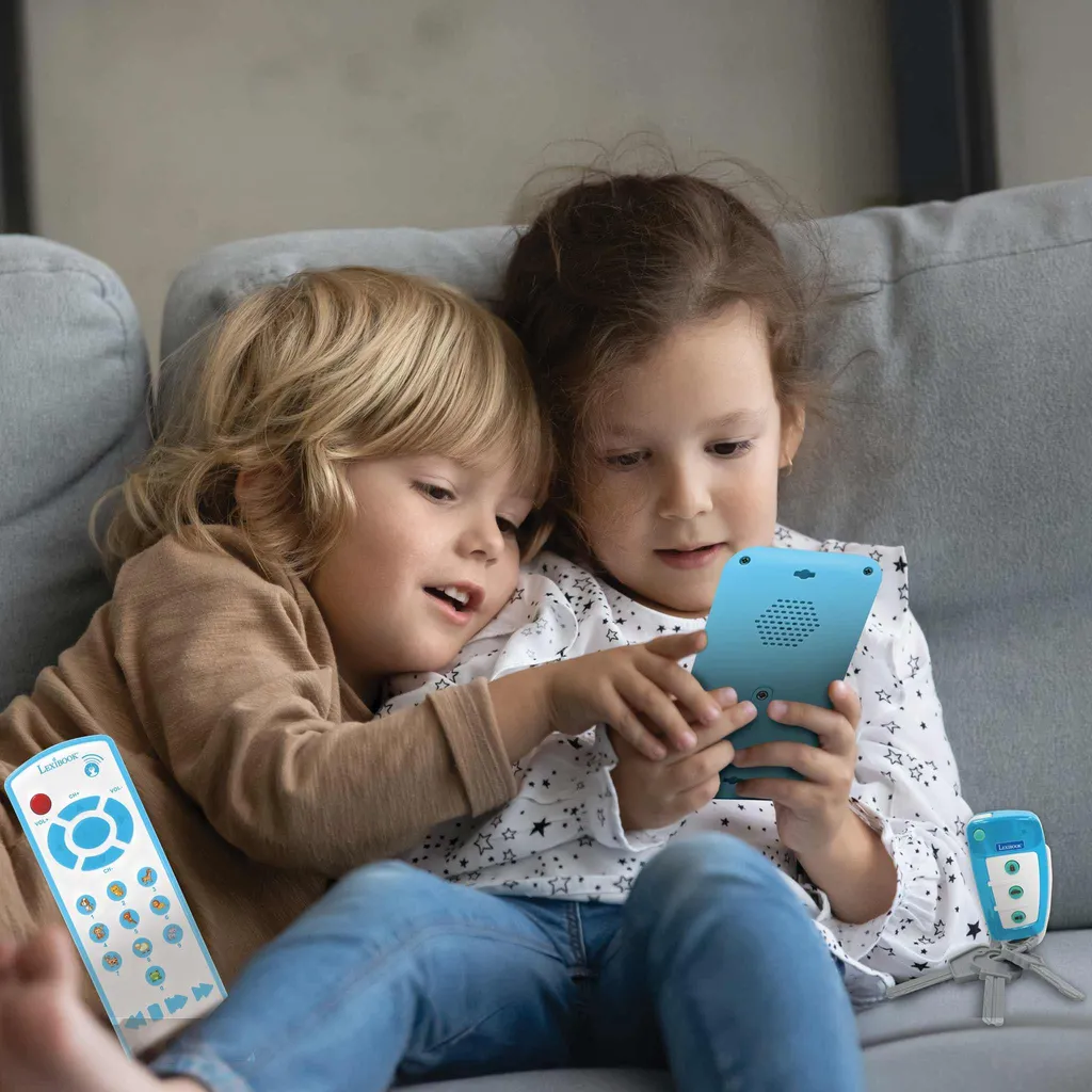 Dites stop aux pleurs : pack jouets interactifs portable et télécommande