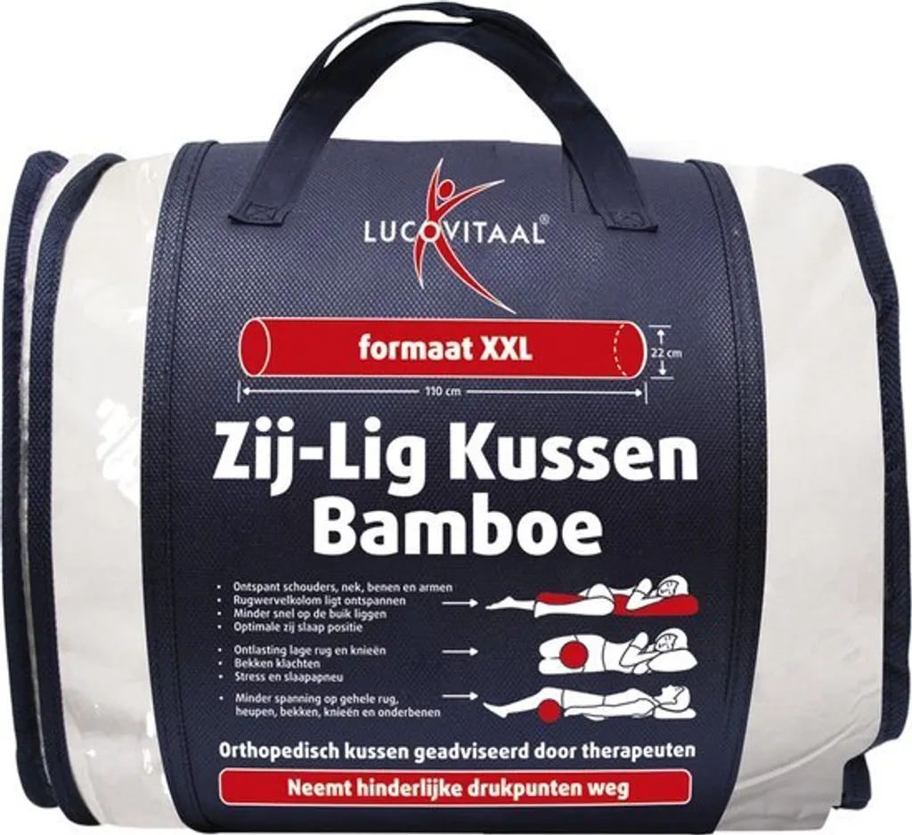Coussin Latéral Lucovitaal en Fibre de Bambou Anti-transpiration