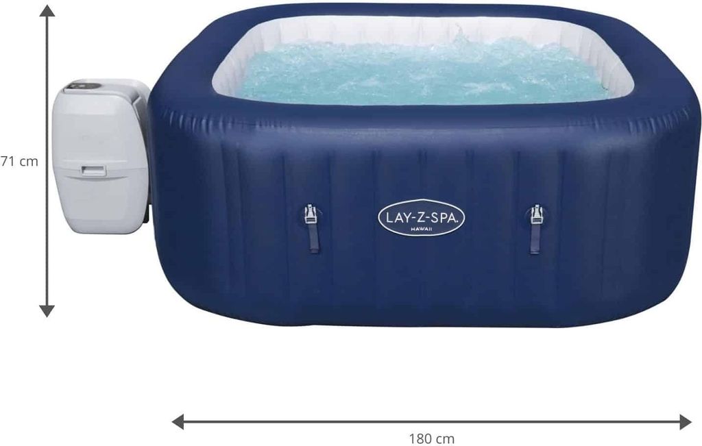 Hawaii Lay-Z-Spa AirJet Spa ogrodowe BESTWAY 6-osobowe + Obrázek produktu 48