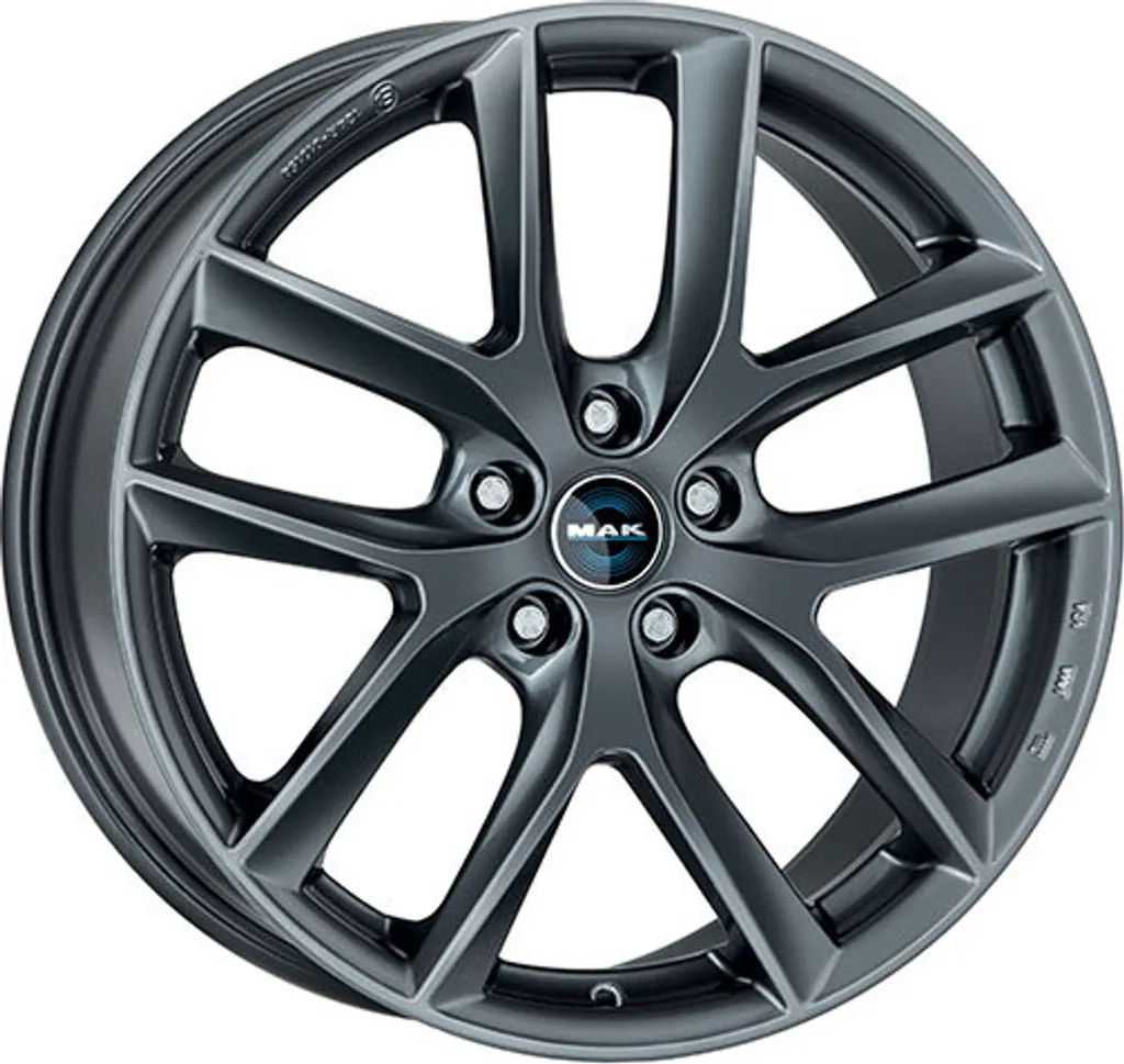 Jante sport 19 pouces MAK Voltage pour berline entraxe 5x120 gris foncé