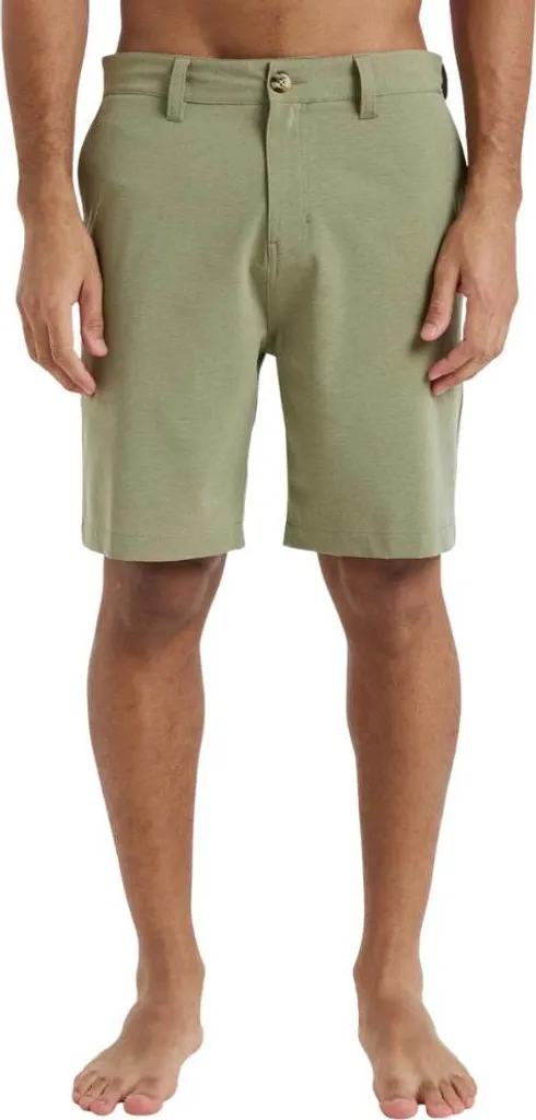 Short de marche Quiksilver Union Heather Aloe - Bermuda homme taille 34