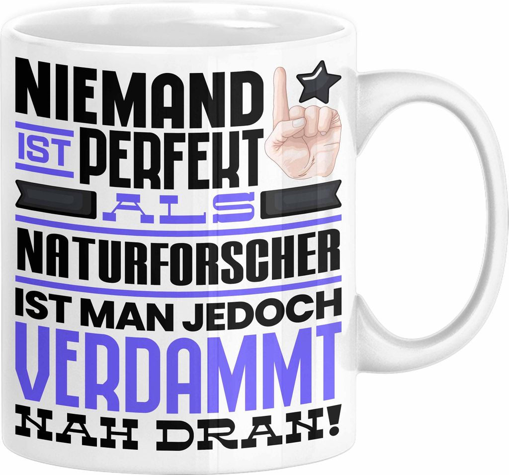 Naturforscher Geschenk Tasse Lustige Geschenkidee für Produktbild 