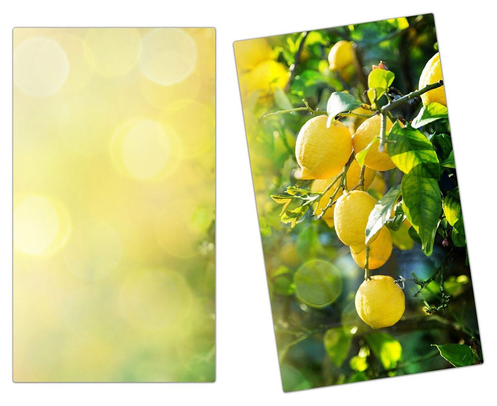 Spritzschutz Herdabdeckplatte Schneidebrett aus Glas Produktbild 