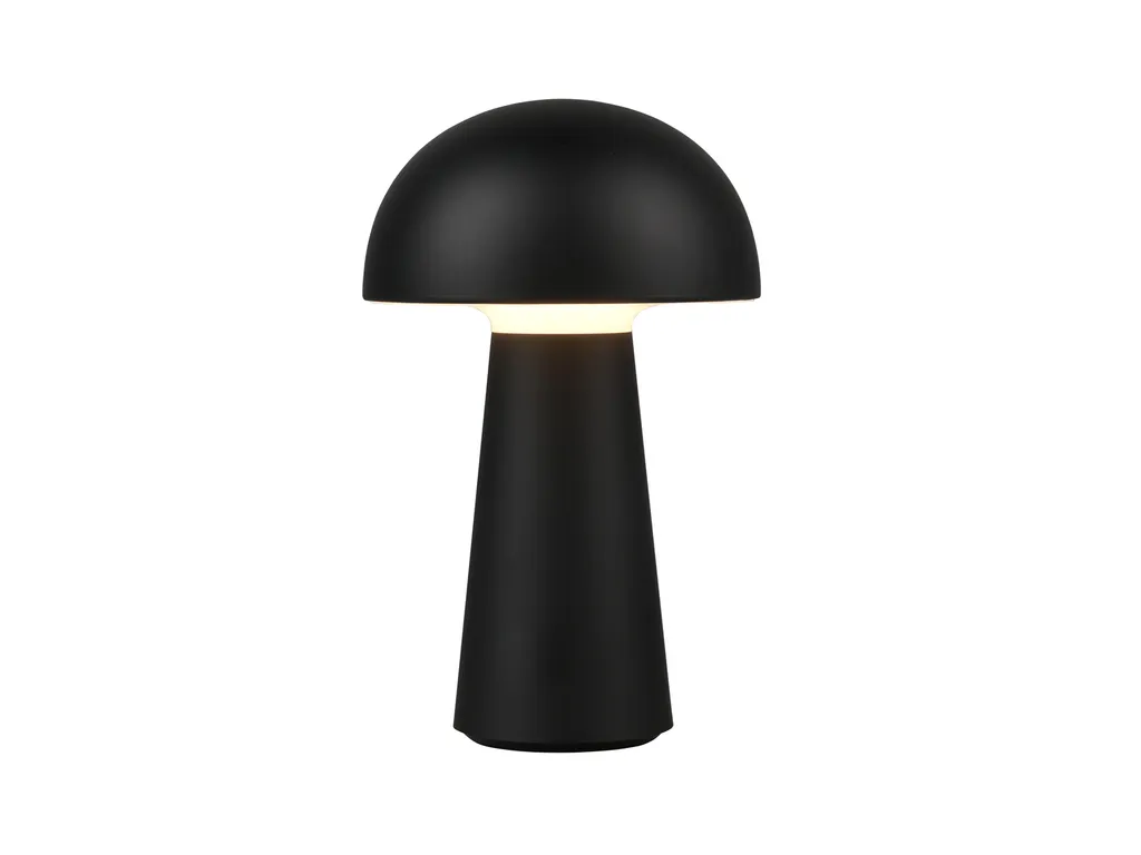 Lampada da Tavolo Senza Fili Lennon Nera | Ideale per Feste e Bambini