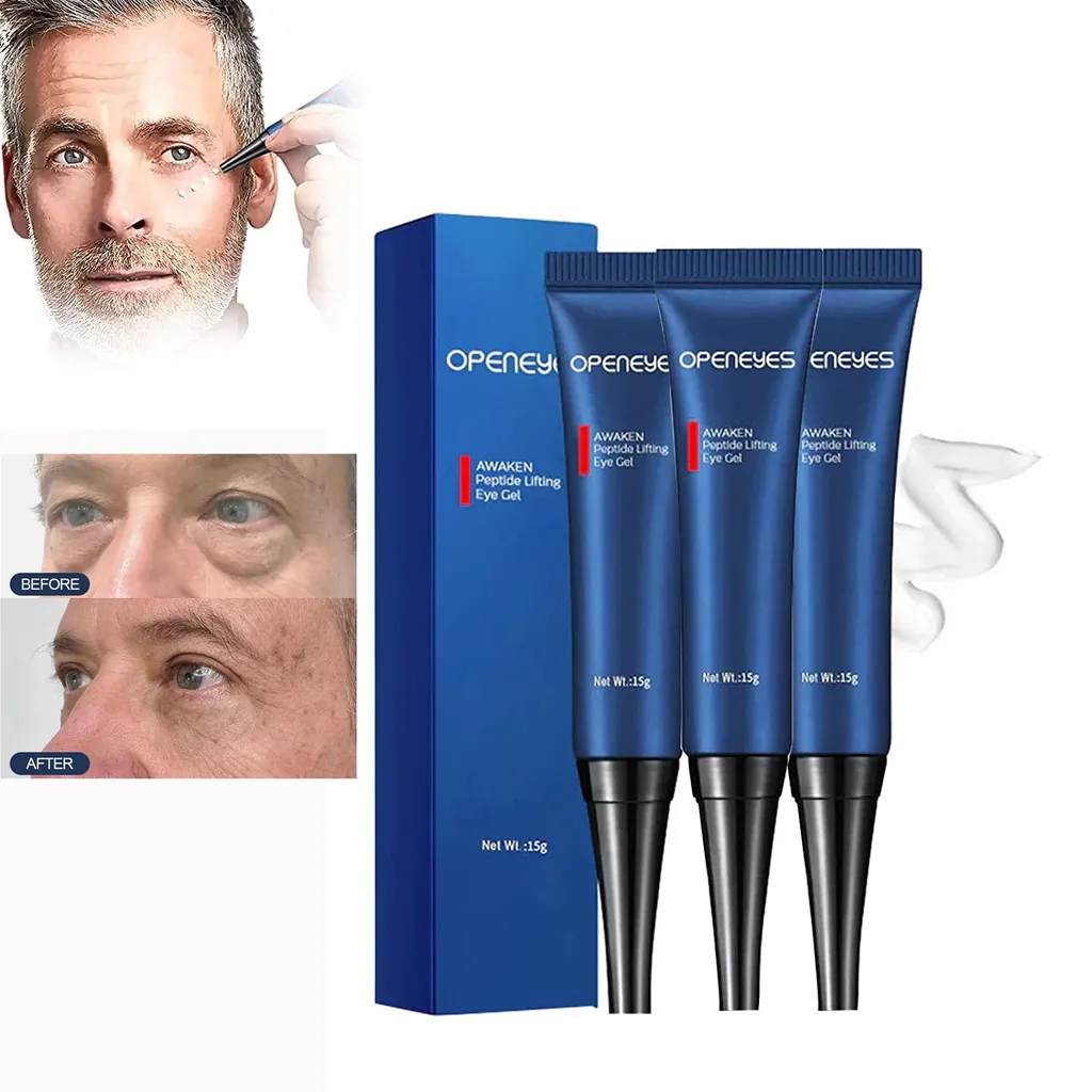 3er Set Male Peptide Eye Gel Eye Cream