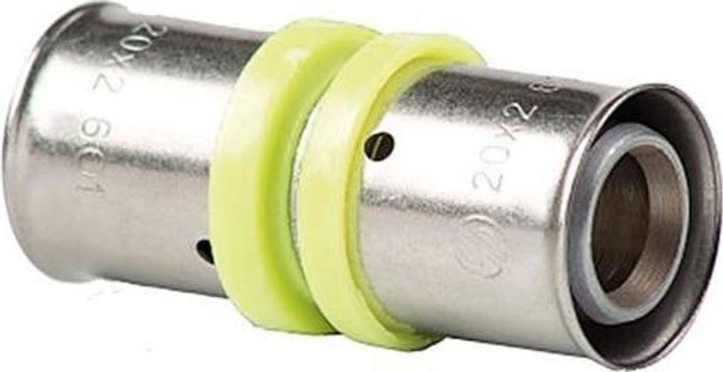 Pressfitting Fittings Verbundrohr Aluverbundrohr, Kupplung Ø16 x Ø16