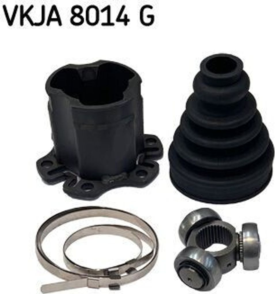 SKF VKJA 8014 G Gelenksatz, Antriebswelle OE 1J0498103JX kompatibel mit A3 8L, Bora, Golf IV