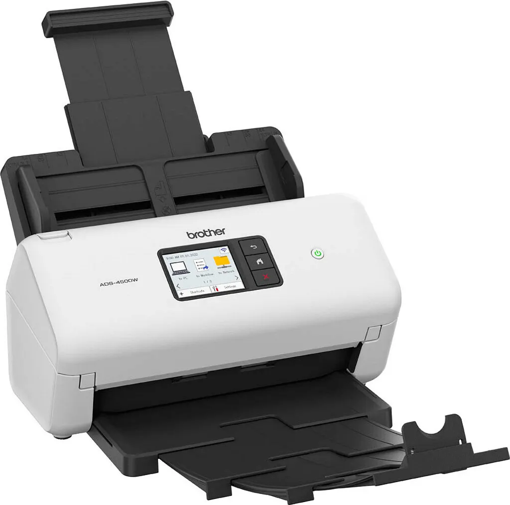 Scanner de documents Brother ADS-4500W - Recto-Verso 35 ppm ADS4500WRE1 - 10
