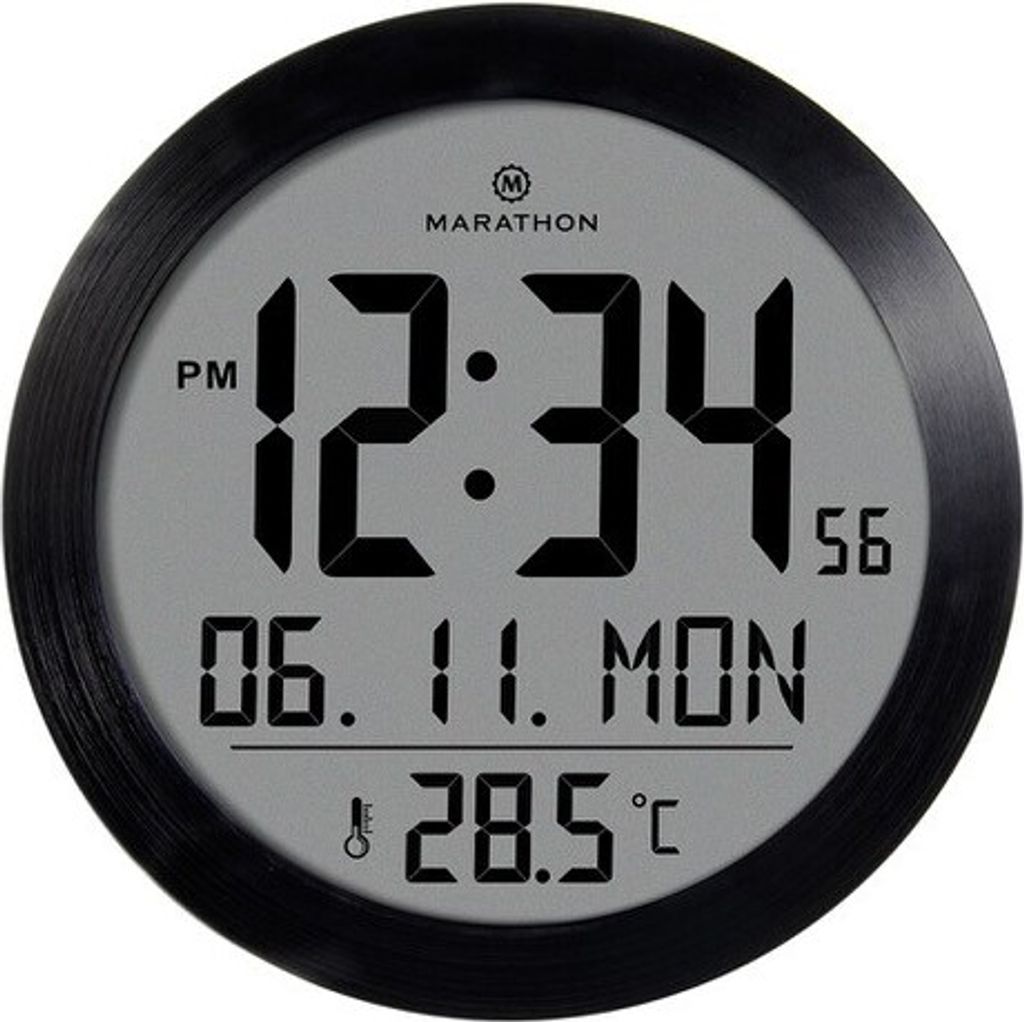 Unilux Instinct Horloge Murale Systeme Quartz avec Changement d'Heure