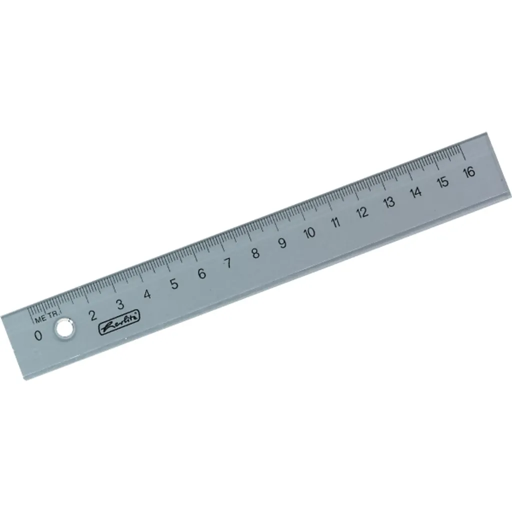 Règle de traçage 16 cm pour dessin technique et bureau format compact - 4