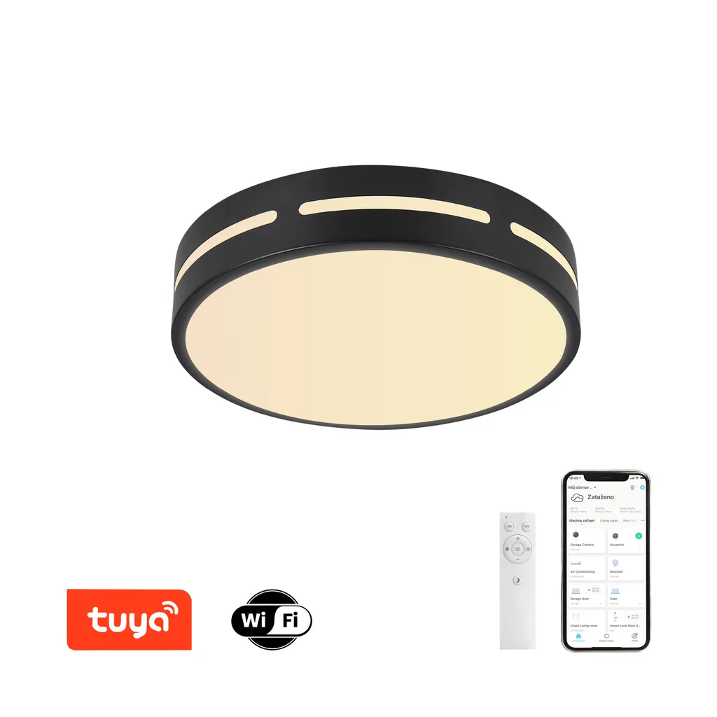 Plafonnier intelligent WiFi 50cm : fini les lumières trop agressives